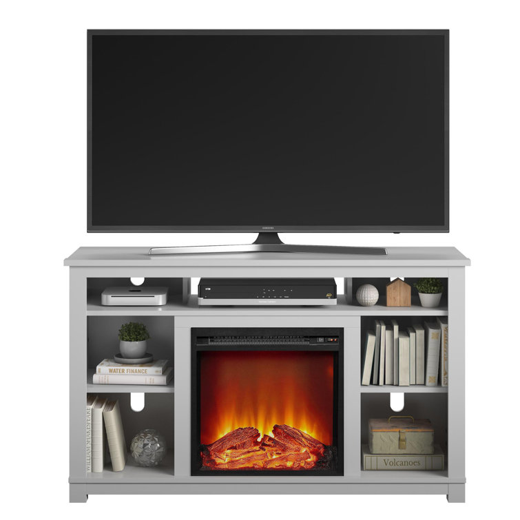 Wrought Studio Burleigh TV Stand for TVs up to 55" with Fireplace